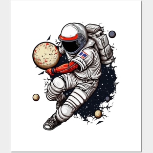 Baseball Astronaut #5 Posters and Art